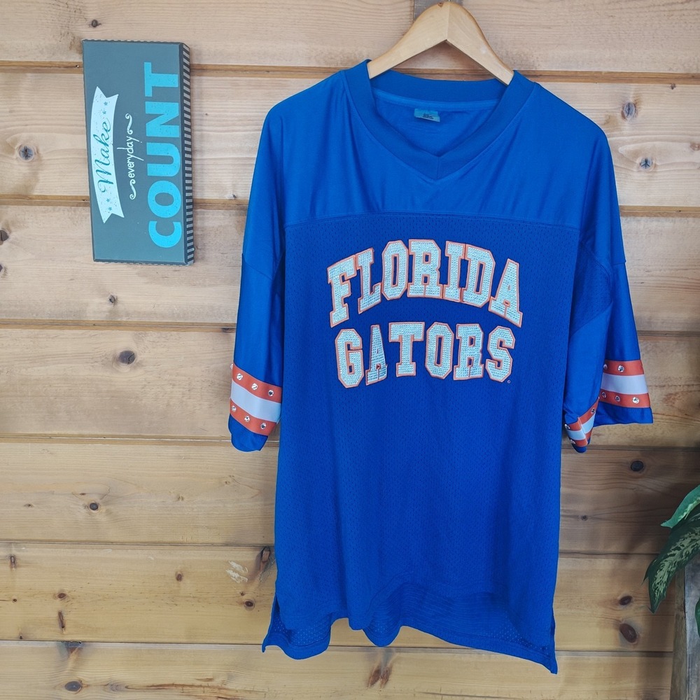 Gameday Couture Women's XXL Florida Gators Embellished Rhinestone Jersey